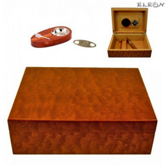 Хумидор/кутия за пури с пепелник и нож